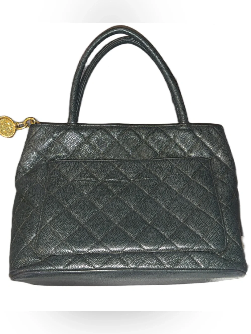 CHANEL Caviar Medallion Tote